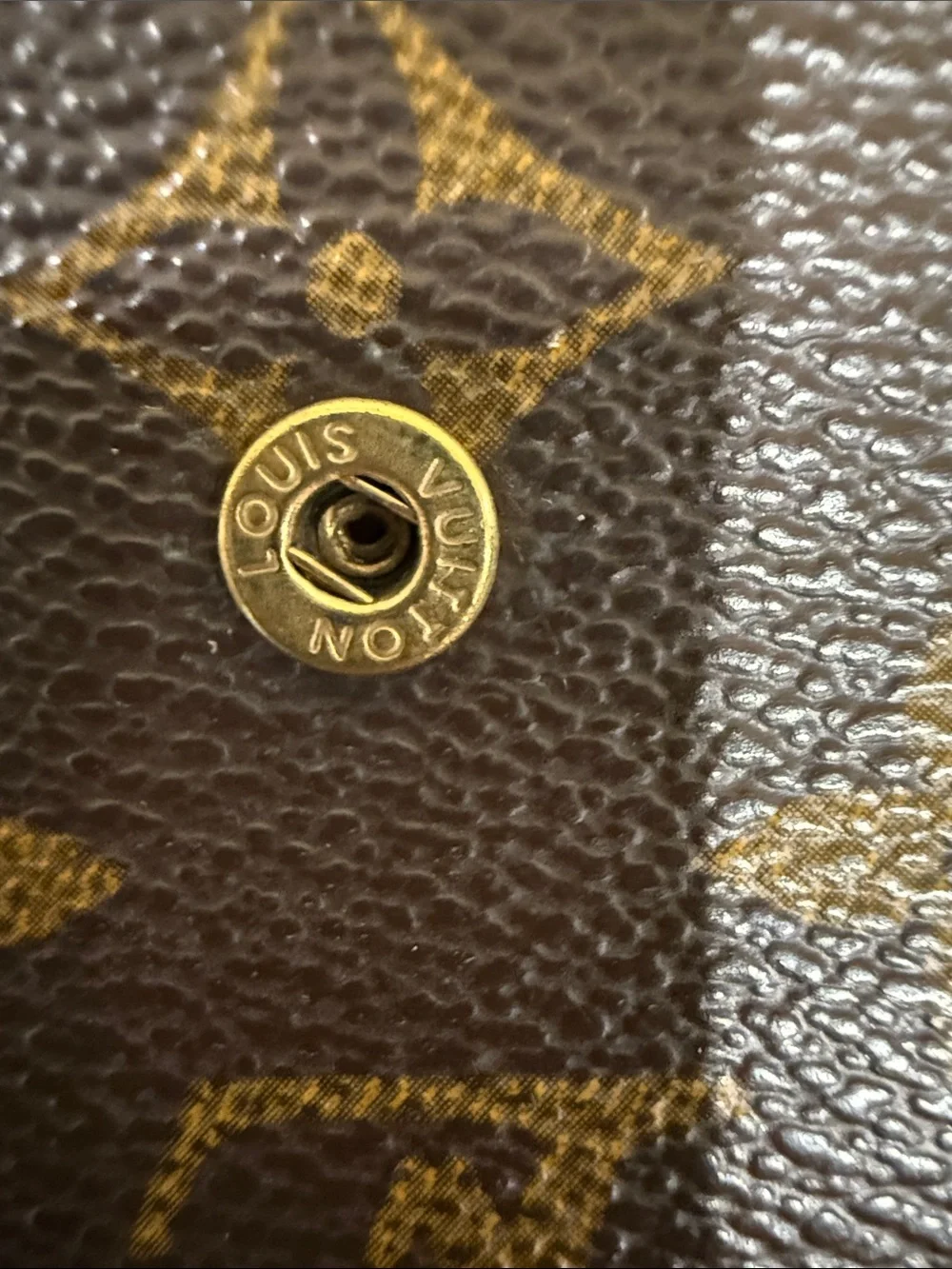 Louis Vuitton Monogram Canves trifold wallet Louis Vuitton cardholder Authentic